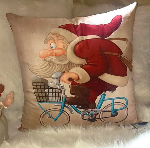 اكياس مخدات ديكورية بأشكال الكريسماس لإضفاء أجواء إحتفالية - الصورة 3