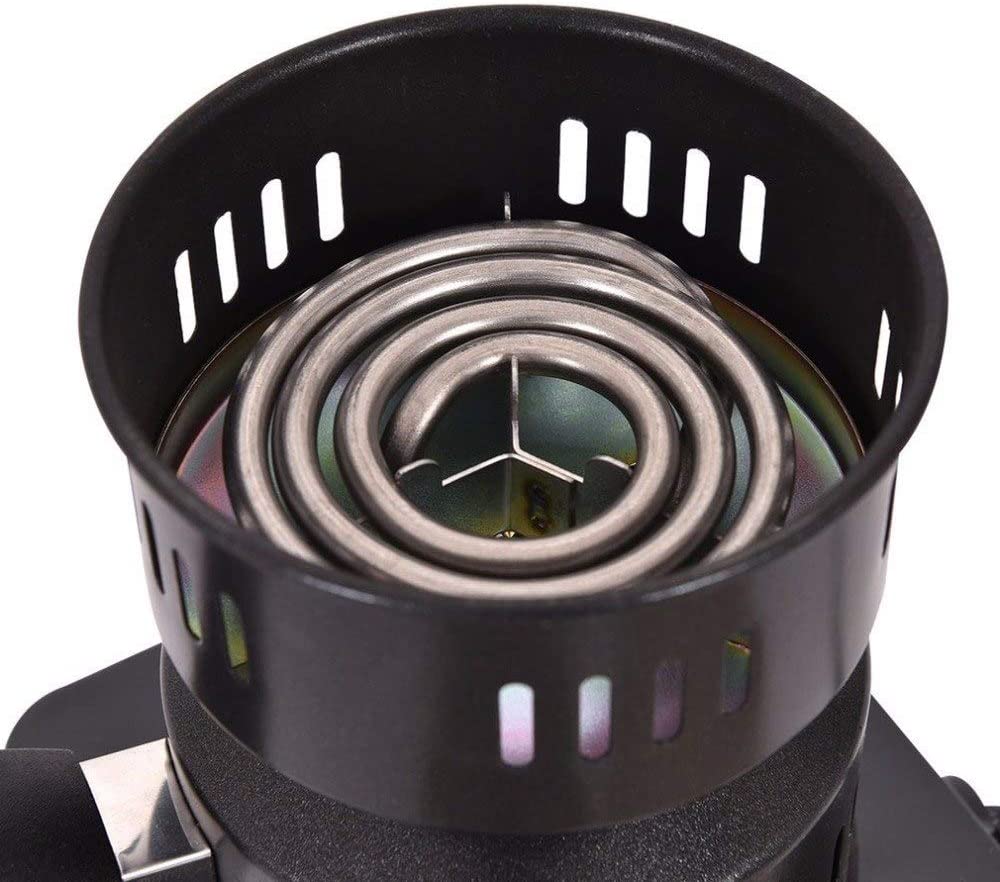 جهاز اشعال الفحم الكهربائي للشوي وقت الرحلات والتخييم 500 واط - الصورة 4