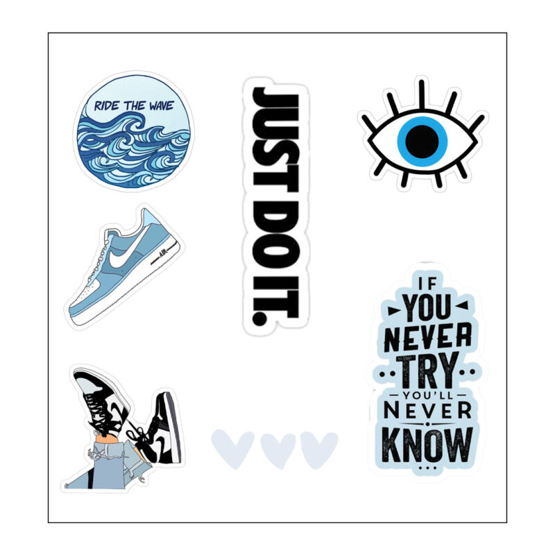 Motivational Words Vinyl Sticker Pack Reusable & Waterproof – www ...