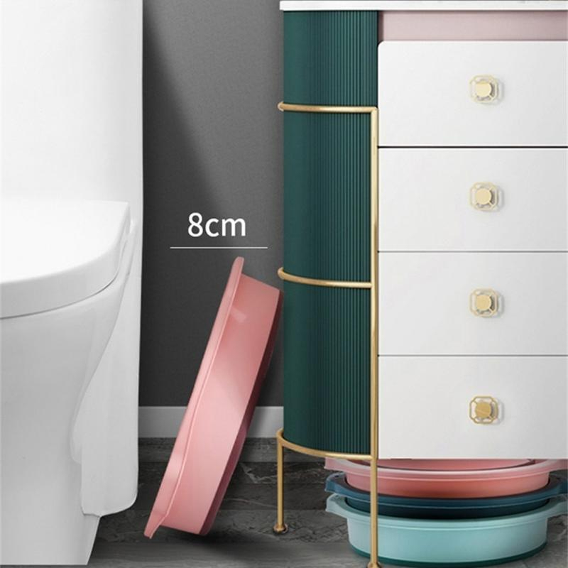 طبق غسيل القدم وعمل مساج وباديكير وإزالة الجلد الميت قابل للطي من السيليكون - الصورة 8