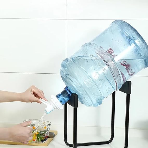 حامل قارورة مياه الشرب من المعدن والبلاستيك عملي وسهل الأستخدام - الصورة 6
