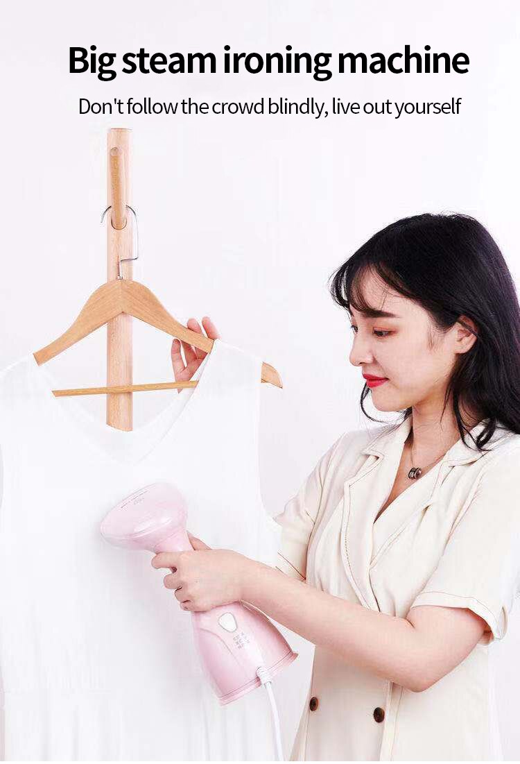 مكواة بخار كهربائية بخزان 280 ملي لكي الملابس والمفروشات محمولة للسفر 1500 واط - الصورة 9