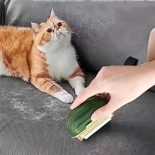 لمامة وبر ميني 2 في 1 لإزالة الوبر والشعر بسهولة من الملابس والمفروشات مع ميدالية للتعليق - الصورة 2