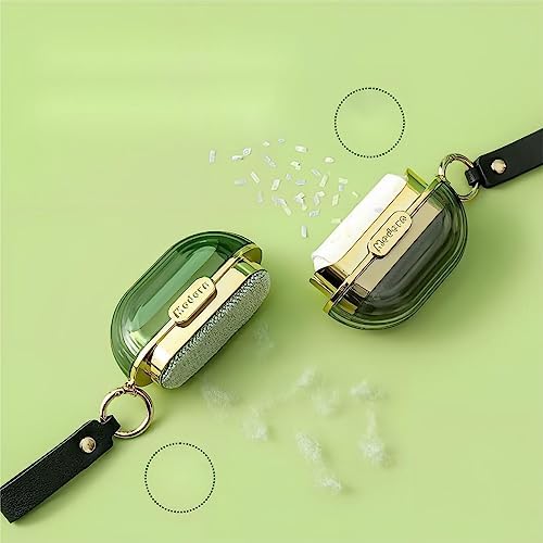 لمامة وبر ميني 2 في 1 لإزالة الوبر والشعر بسهولة من الملابس والمفروشات مع ميدالية للتعليق - الصورة 3