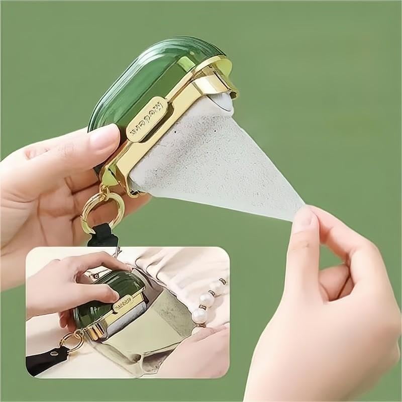 لمامة وبر ميني 2 في 1 لإزالة الوبر والشعر بسهولة من الملابس والمفروشات مع ميدالية للتعليق - الصورة 4