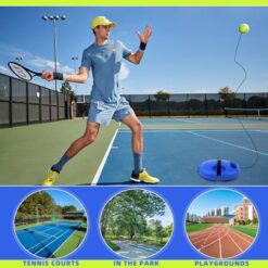 Alternative view of جهاز تدريب البادل والتنس المتنقل