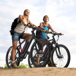 Alternative view of دراجة كهربائية جبلية بمحرك قوي وسرعة فائقة لمحبي المغامرات – بقوة 350 واط