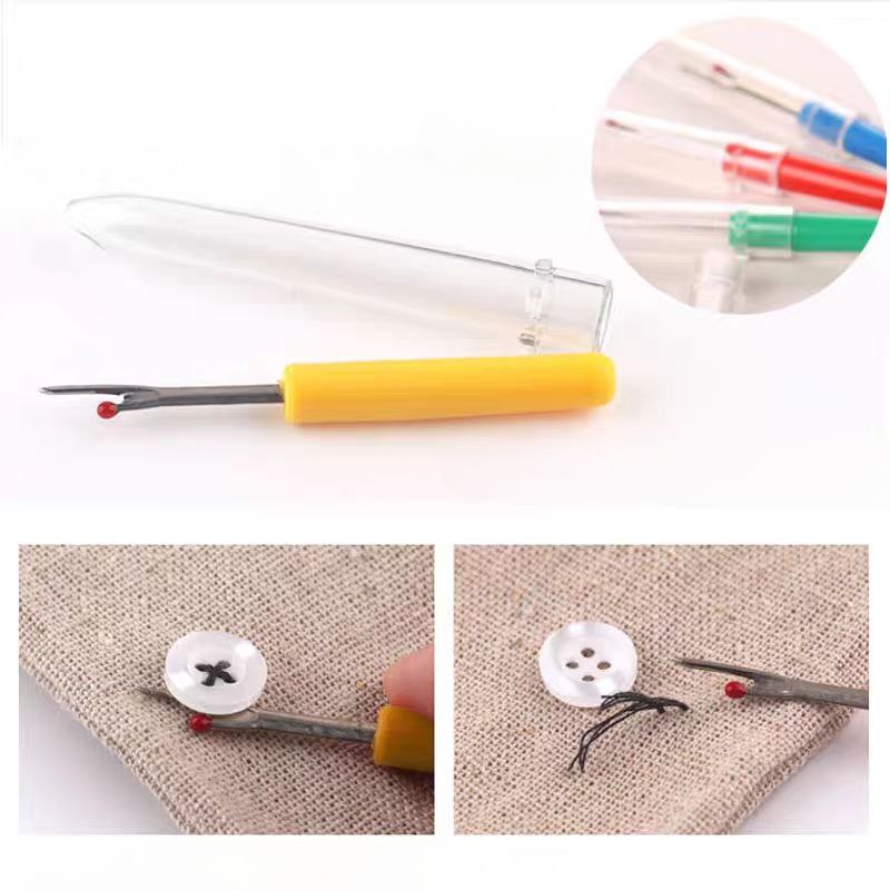 طقم ابر خياطة سهلة اللضم ب 3 احجام مختلفة واداة ازلة الغرز - الصورة 2