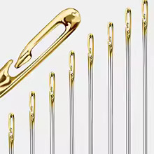 طقم ابر خياطة سهلة اللضم ب 3 احجام مختلفة واداة ازلة الغرز - الصورة 4