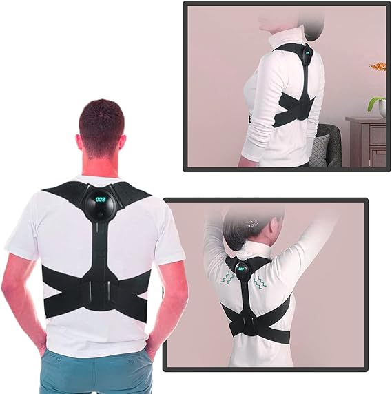حزام تصحيح وضعية الضهر و العمود الفقري مع شاشة ليد تعمل بالاهتزاز عند التنبية - الصورة 6