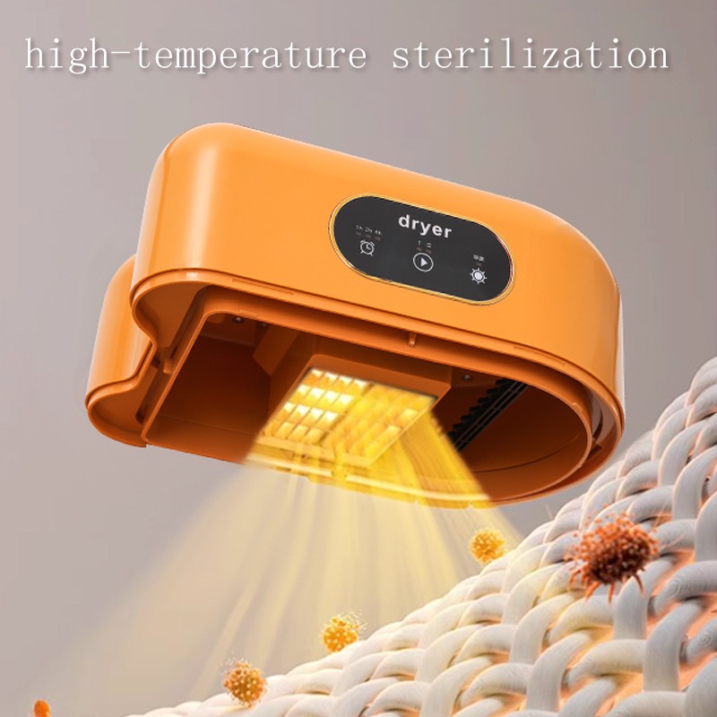 مجفف ملابس كهربائي محمول قابل للطي تجفيف وتعقيم سريع وآمن لملابس الأطفال والكبار - الصورة 3