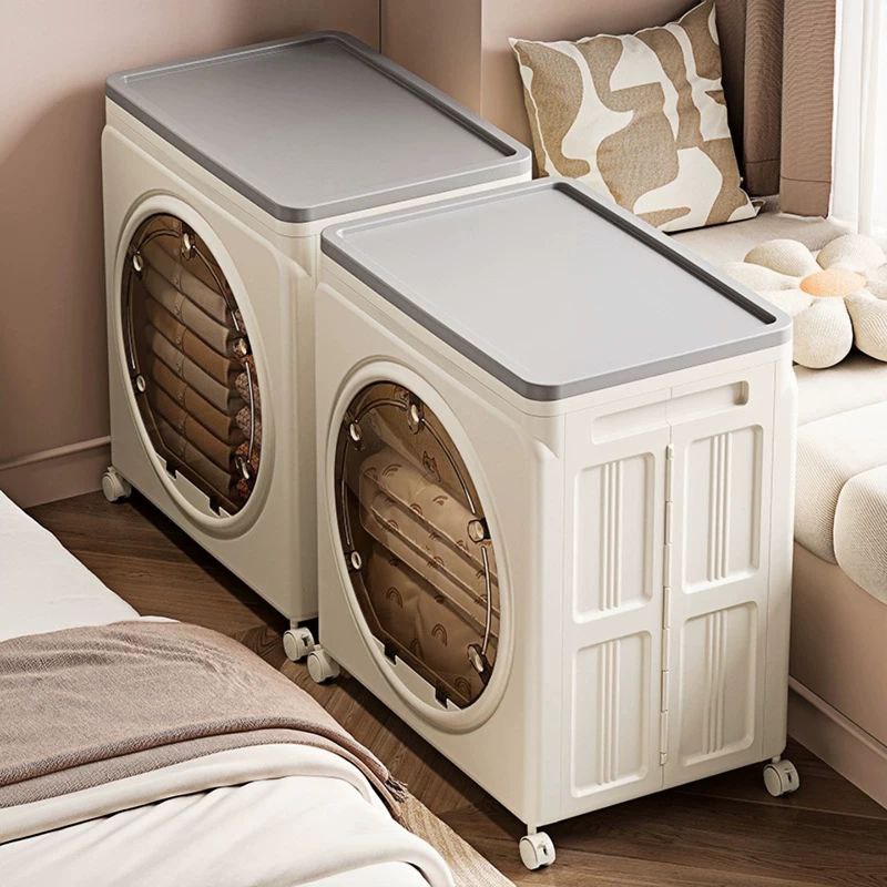 باسكت تخزين جامبو 65 * 58 سم قابل للطي لتوفير المساحة - الصورة 5