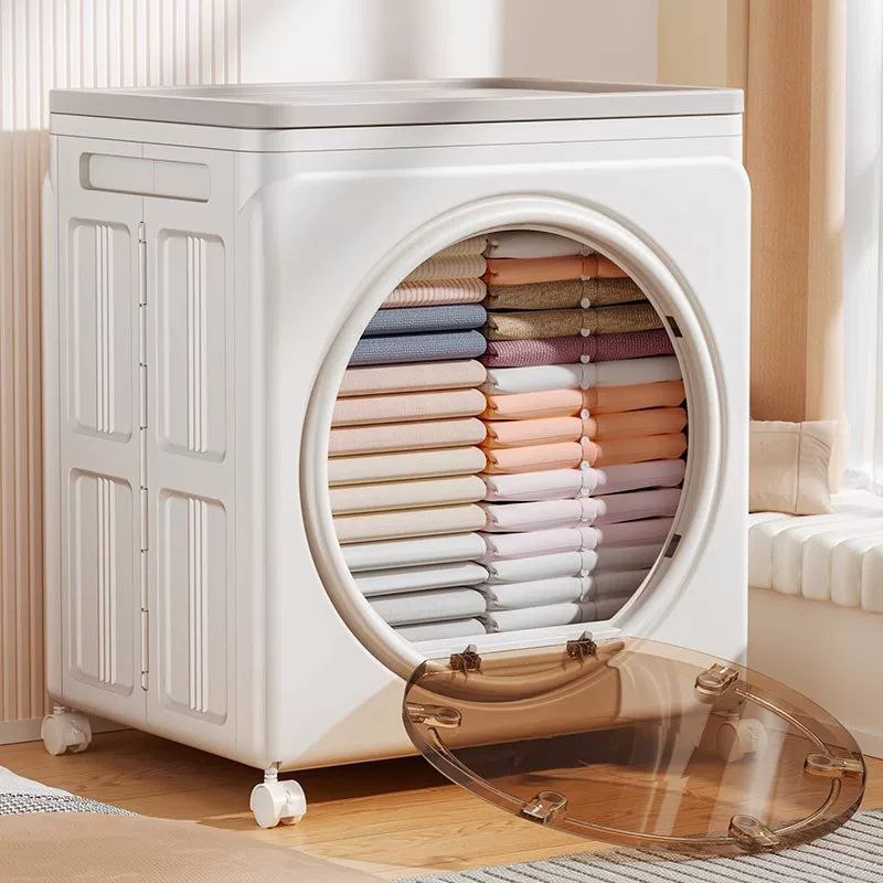 باسكت تخزين جامبو 65 * 58 سم قابل للطي لتوفير المساحة - الصورة 6