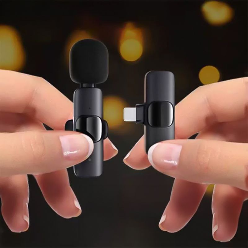 K9 ميكروفون لاسلكي مانع للضوضاء لتصوير الفيديوهات والبث المباشر - تايب سي - الصورة 5