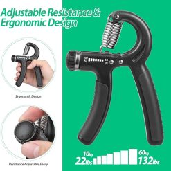 Alternative view of مجموعة تمارين قبضة اليد 5 في 1 لتقوية الساعد والأصابع والمعصم
