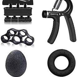 مجموعة تمارين قبضة اليد 5 في 1 لتقوية الساعد والأصابع والمعصم