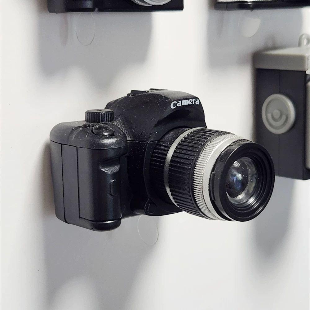 ميدالية على شكل كاميرا ميني تصدر صوت وفلاش أثناء التصوير للمفاتيح - الصورة 4