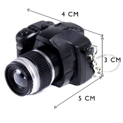ميدالية على شكل كاميرا ميني تصدر صوت وفلاش أثناء التصوير للمفاتيح - الصورة 6