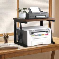 استاند طابعة خشبي لسطح المكتب لتوفير المساحة