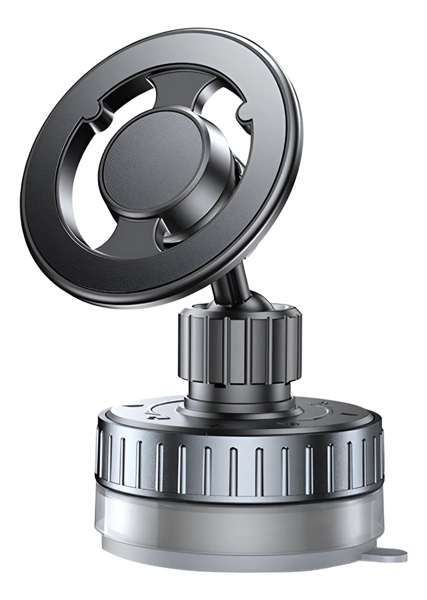 حامل موبايل قابل للدوران 360 درجة مع بكرة لشفط الهواء والتثبيت علي تابلوه السيارة - الصورة 2