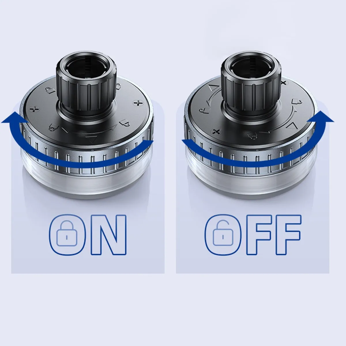 حامل موبايل قابل للدوران 360 درجة مع بكرة لشفط الهواء والتثبيت علي تابلوه السيارة - الصورة 4