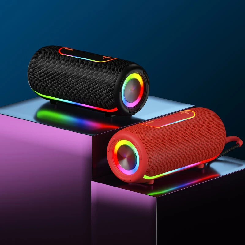 سبيكر مكبر للصوت بالوان ار جي بي - بطارية 3600 ملي امبير - الصورة 2
