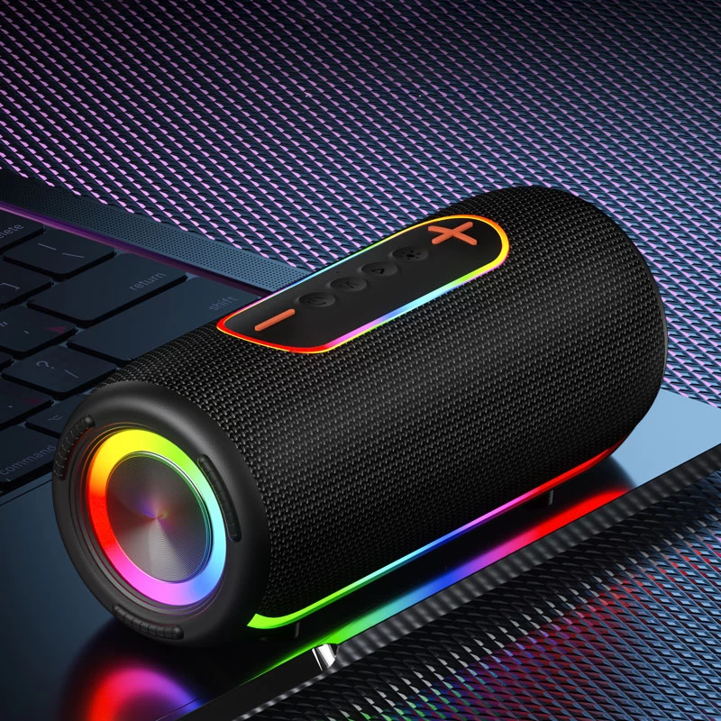 سبيكر مكبر للصوت بالوان ار جي بي - بطارية 3600 ملي امبير - الصورة 4