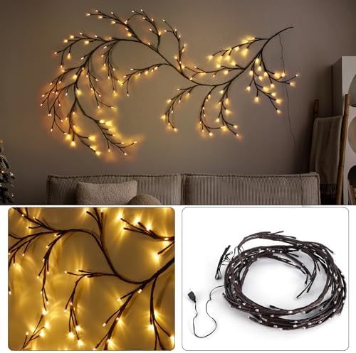 فرع نور مضئ علي شكل شجرة ب 8 اوضاع اضاءة مختلفة مع ريموت للتحكم عن بعد - الصورة 5