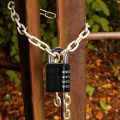 قفل أمان برقم سري من 4 أرقام للمنازل وشنط السفر والمكاتب