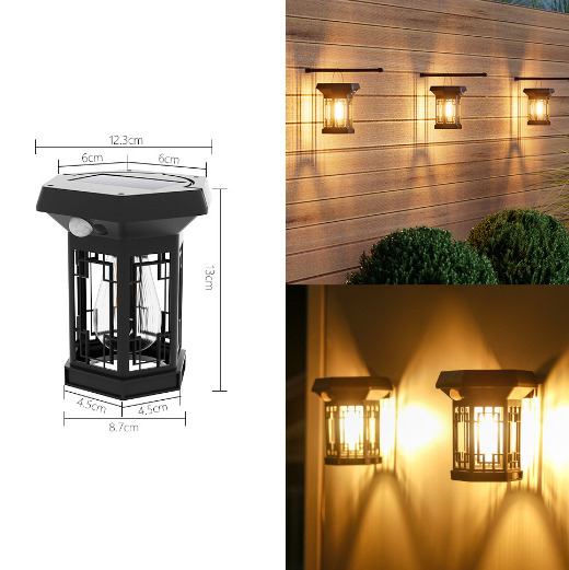 كشاف أرضي لإضاءة الحدائق والممرات يعمل بالطاقة الشمسية - 2 قطعة - الصورة 3