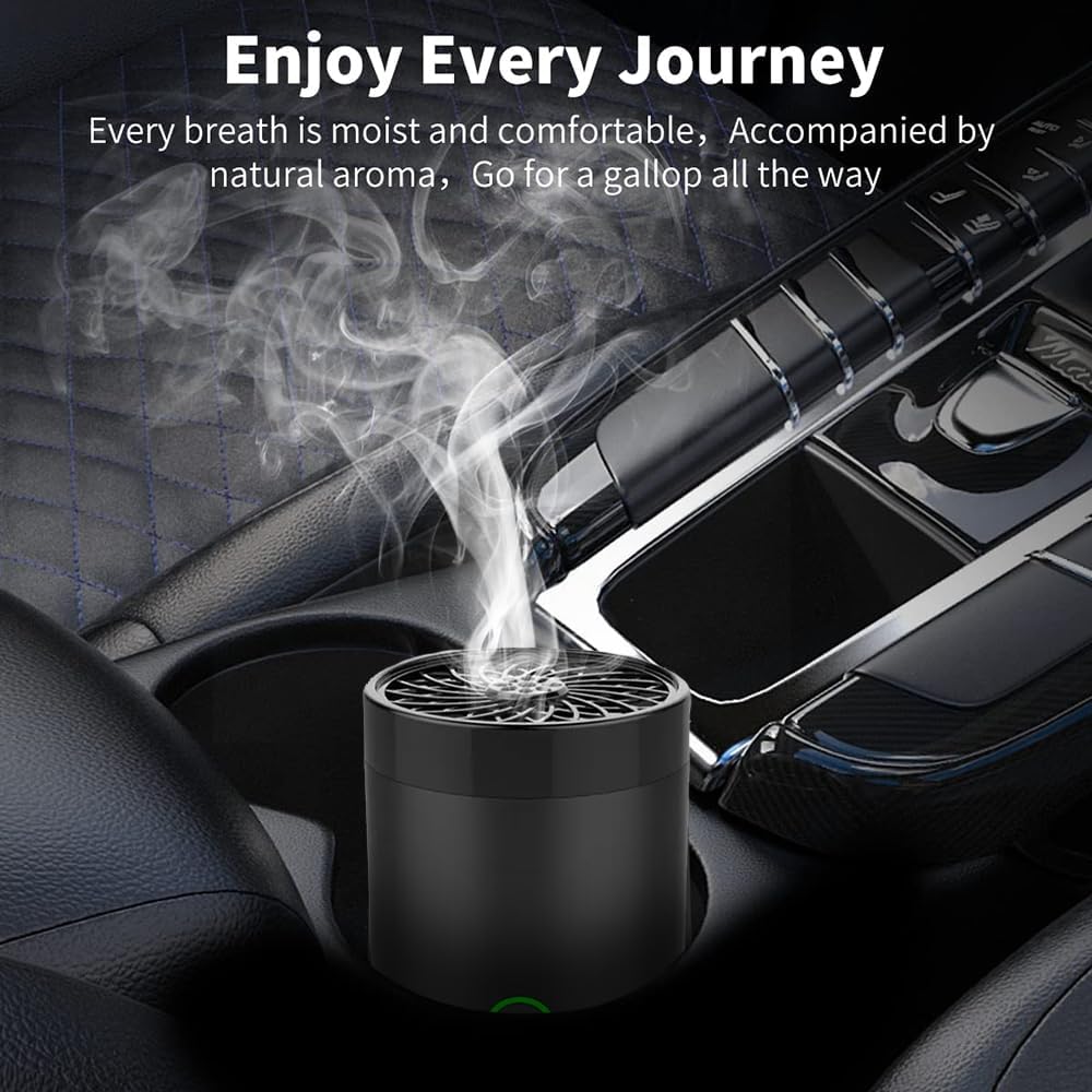مبخرة كهربائية للمكتب والسيارة قابلة لإعادة الشحن - الصورة 4