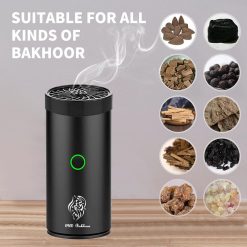 مبخرة كهربائية للمكتب والسيارة قابلة لإعادة الشحن