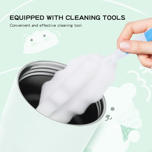 مج حراري استانليس ستيل 460 ملي بشاشة تاتش لعرض درجة الحرارة وغطاء محكم الغلق للخروج والرحلات - الصورة 4