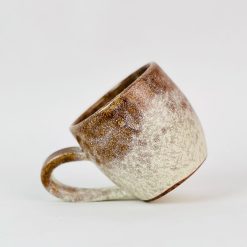 Alternative view of مج فخار عسلي مموه للشاي والقهوة والمشروبات الساخنة