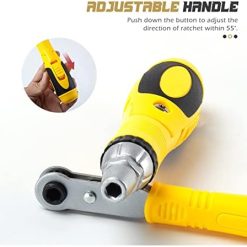 Alternative view of طقم مفكات براغي دقيق 36 قطعة برأس مغناطيسي ومقبض مانع للانزلاق