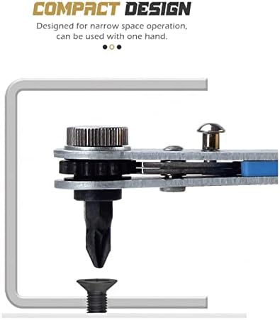 طقم مفكات براغي دقيق 36 قطعة برأس مغناطيسي ومقبض مانع للانزلاق - الصورة 5
