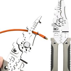 كماشة 4 في 1 لتقطيع وتجعيد وربط الأسلاك والكابلات