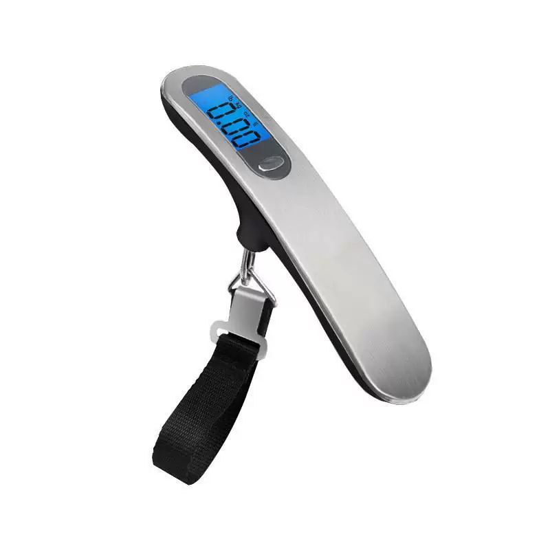 ميزان ديجيتال محمول لوزن شنط السفر بشاشة رقمية سهلة القراءة و بخاصية عرض درجة الحراره - الصورة 3