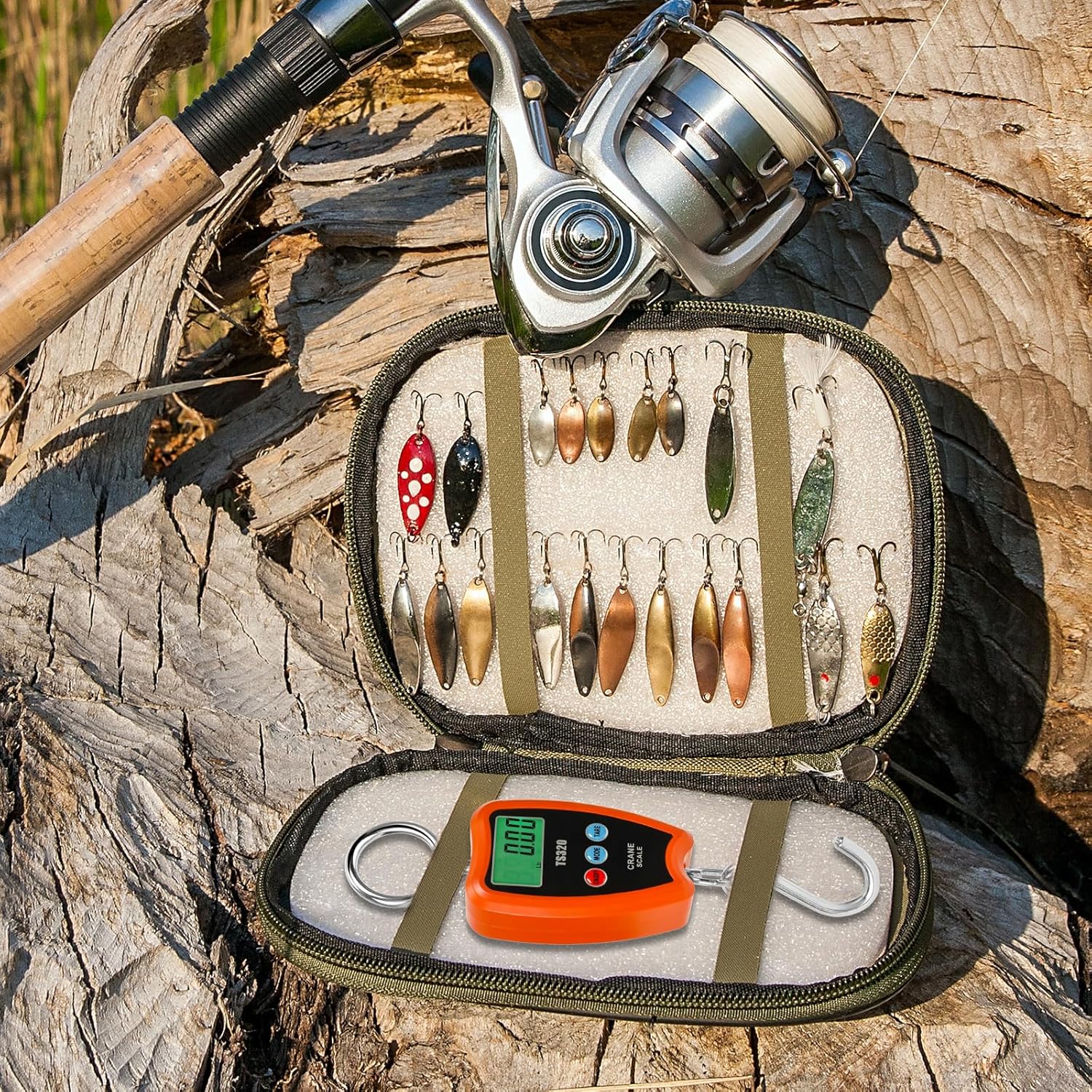 ميزان رافعة ديجيتال محمول بشاشة ليد رقمية يحمل حتى 200 كجم - الصورة 10