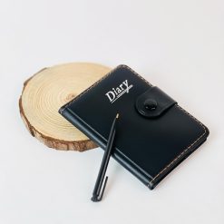 نوت بوك ميني بكبسولة للقفل مع قلم لتدوين الملاحظات بمقاس 11 * 9 سم