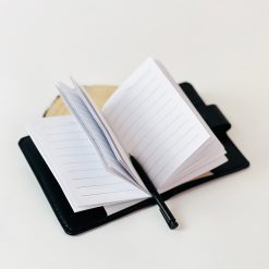 Alternative view of نوت بوك ميني بكبسولة للقفل مع قلم لتدوين الملاحظات بمقاس 11 * 9 سم