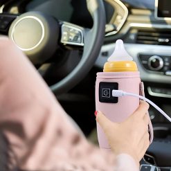 Alternative view of حافظة حرارية لببرونة الأطفال لتسخين الحليب بمنفذ يو اس بي