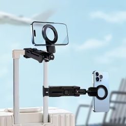 Alternative view of حامل موبايل مغناطيسي للمكتب قابل للطي والدوران 360 درجة