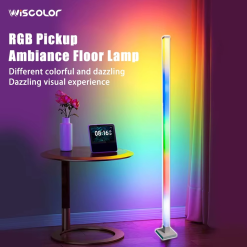 Alternative view of ستاند ليد عمودي بإضاءة ملونة ار جي بي مع ريموت كنترول للتحكم