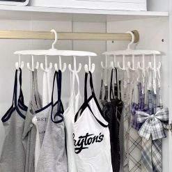 شماعة دولاب ب 6 هوك لتعليق الملابس الخفيفة والشنط والأحزمة