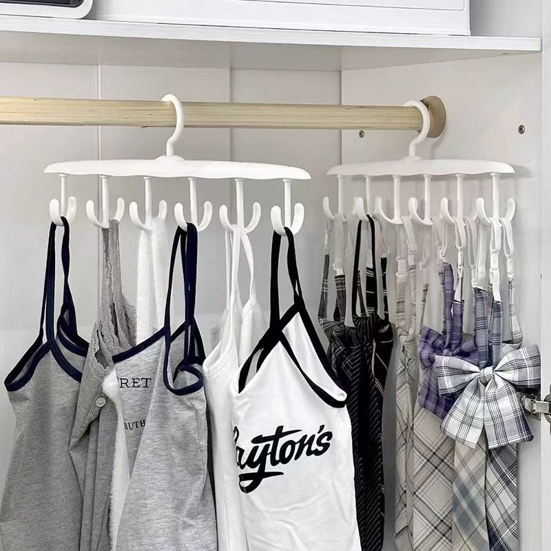 شماعة دولاب ب 6 هوك لتعليق الملابس الخفيفة والشنط والأحزمة