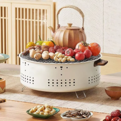 Alternative view of شواية فحم محمولة متعددة الاستخدامات مناسبة للسفر والتخييم