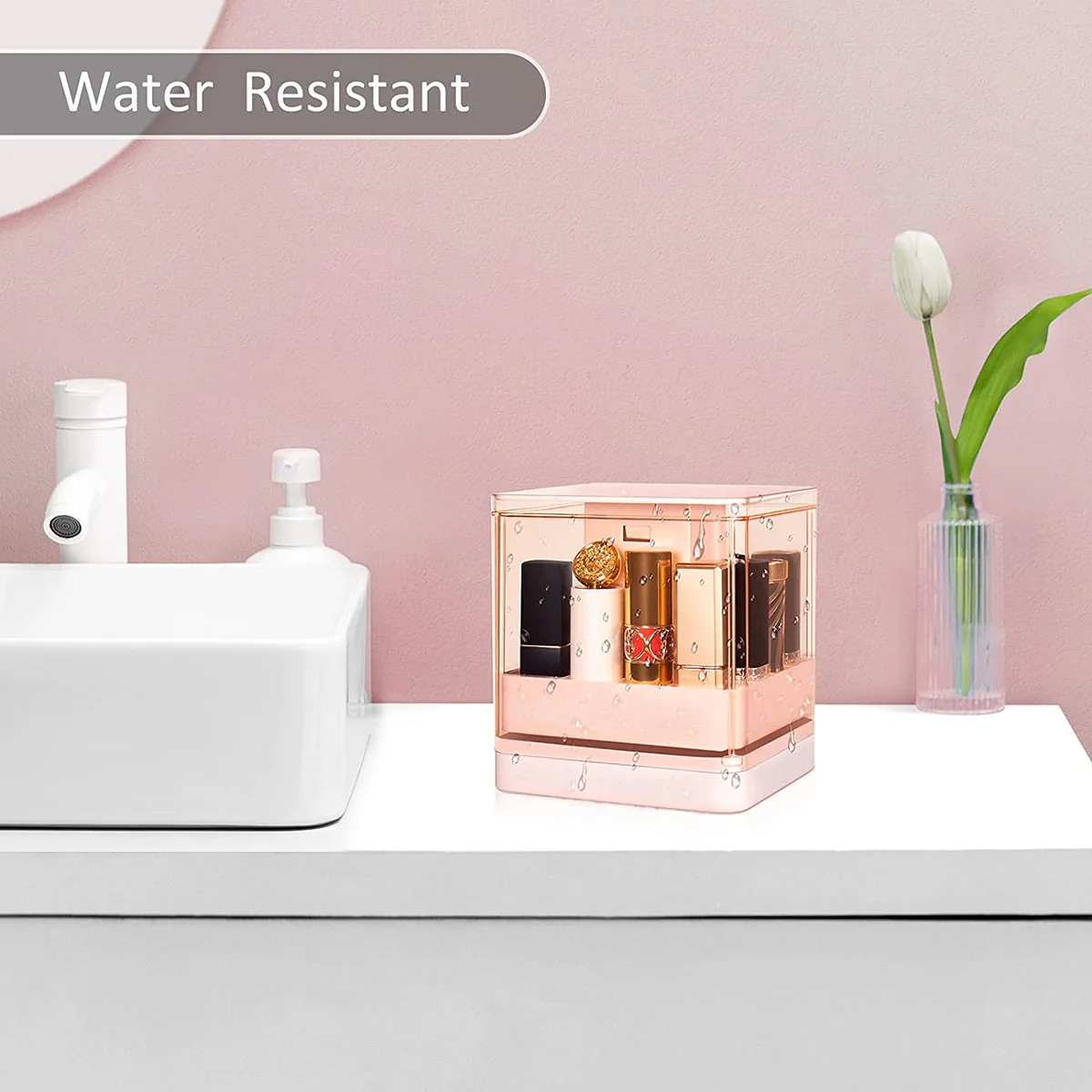 صندوق منظم للميكاب 12 خانة بتصميم فتح وغلق بالضغط - الصورة 7