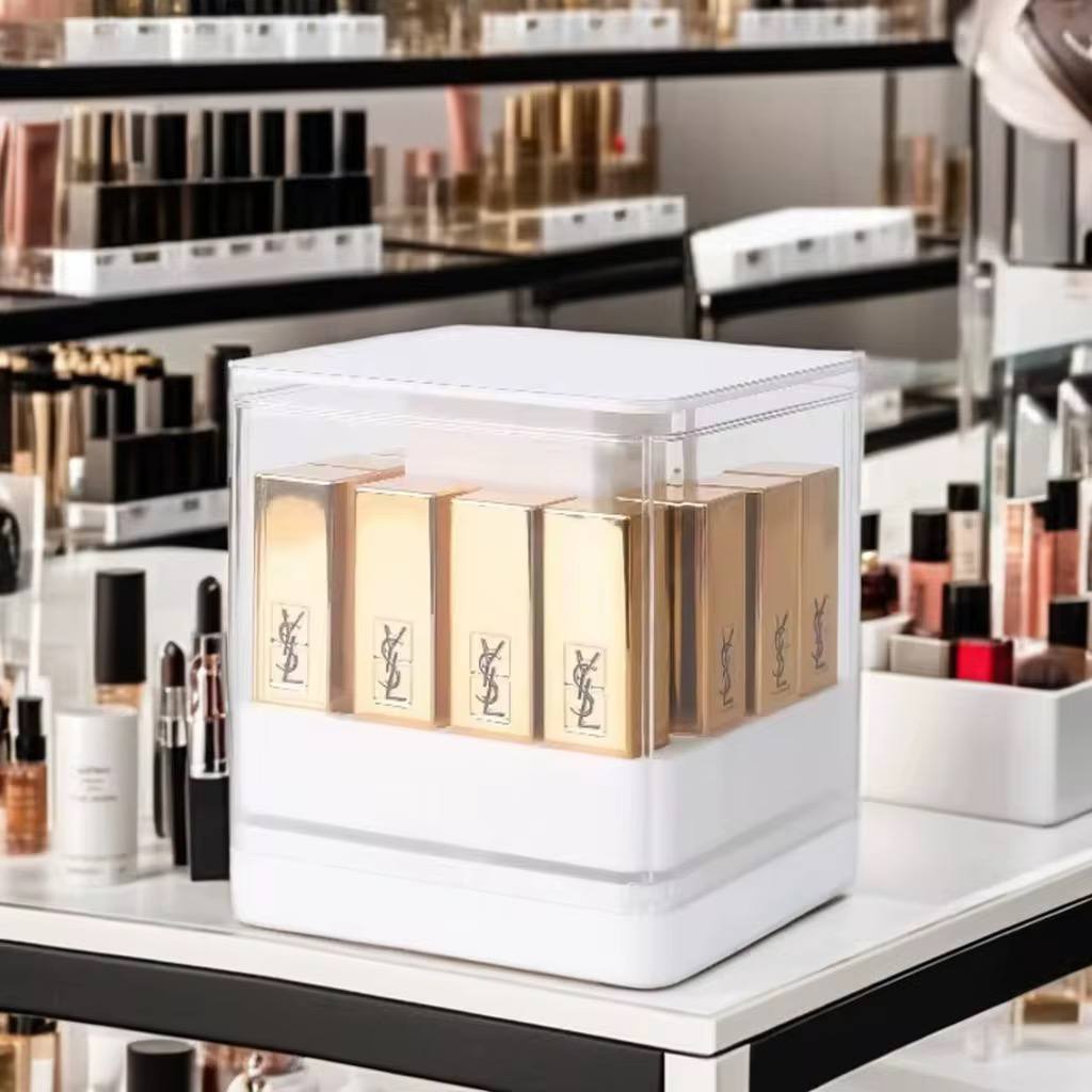 صندوق منظم للميكاب 12 خانة بتصميم فتح وغلق بالضغط - الصورة 3