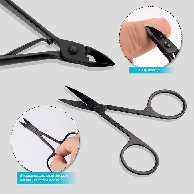 طقم باديكير متكامل للعناية بأظافر اليد والقدمين 15 قطعة - الصورة 6